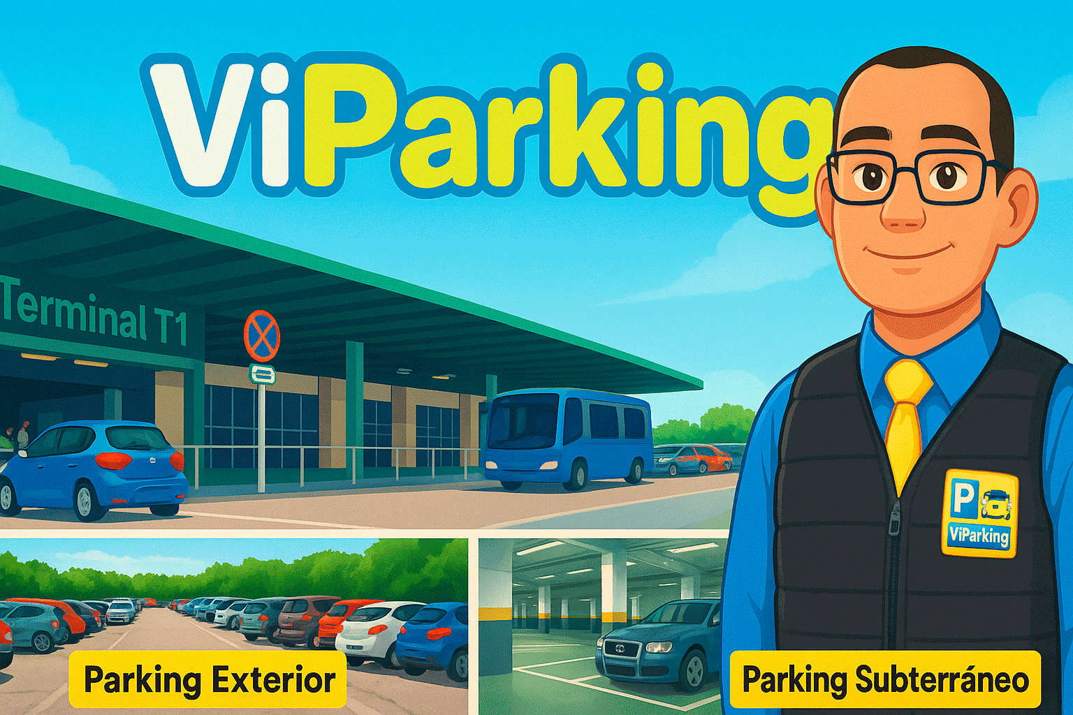 Viparking Aparcamiento aeropuerto Madrid